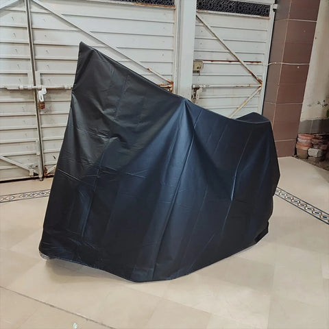Waterproof & Dustproof Scooty Cover in Laminated Parachute Fabric